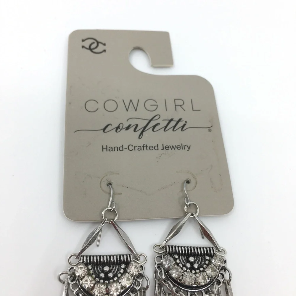 Boho Beaded Dangle Earrings 
